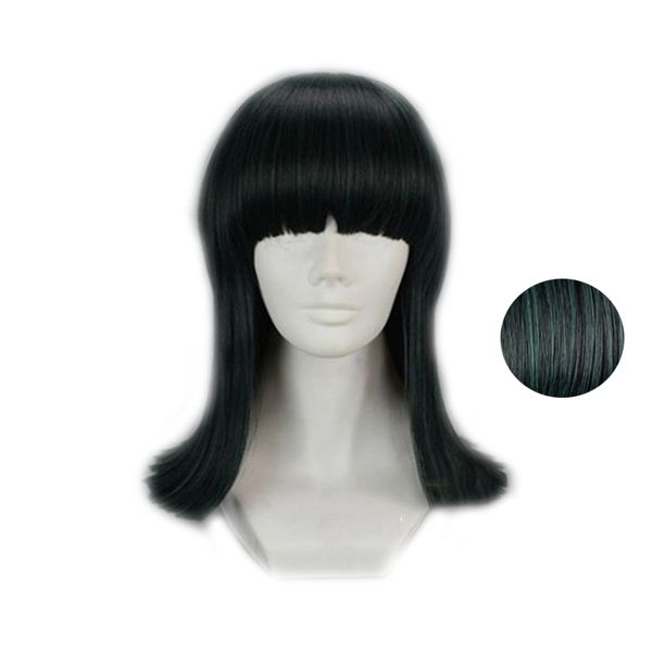 

nico robin cosplay wig anime one piece heat-resistant fiber hair pelucas costume role play wigs, Black