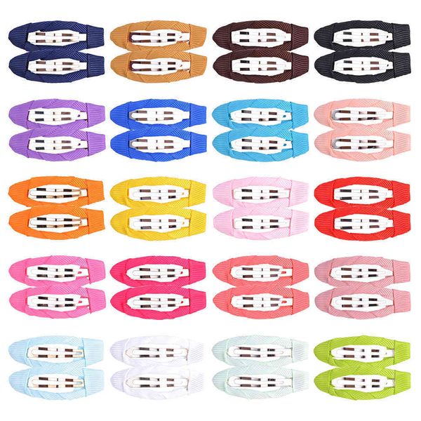 

40 pgs/batch 1.9 inches print snap hairpin s cute baby girl clips barrette children for hair accessories, Golden;silver