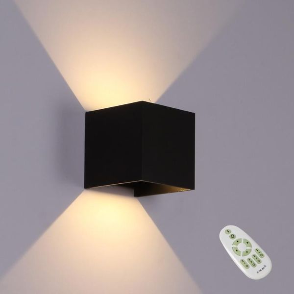 

wall lamp led light outdoor waterproof ip65 indoor bedroom dimmable 2.4g remote control corridor garden fixtures