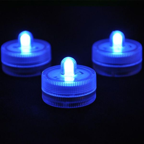 

strings 50leds purple submersible centerpiece wedding led tea lights