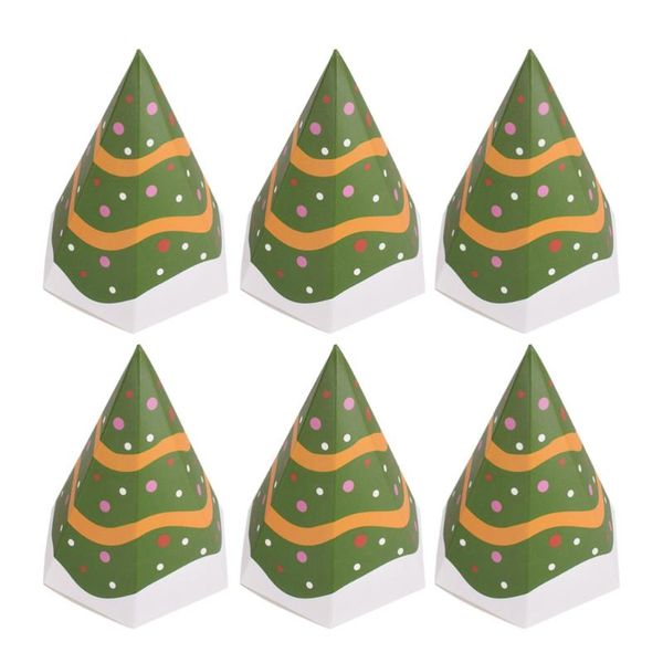 

gift wrap 25pcs christmas eve packaging box candy container for party (green)