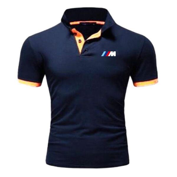 

men's polos 2021 summer short-sleeved shirt lapel fashion casual slim breathable solid color business s, White;black