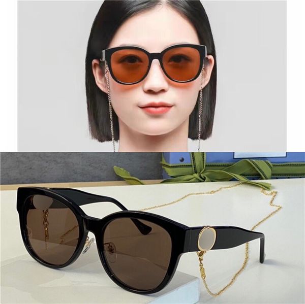 

sunglasses for men and women summer style anti-ultraviolet retro plate full frame fashion eyeglasses random box belt chain newstyle, White;black