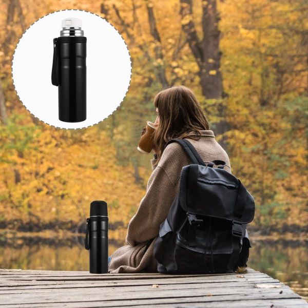 

water bottles 1pc stainless steel cup thermal portable for outdoor home car