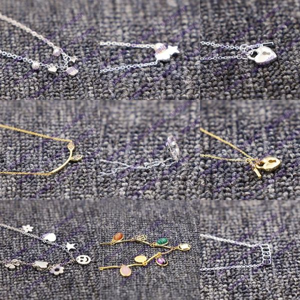 

collares mujer moda 2021 silver 925 jewelry colgantes plata de ley animal necklace chains