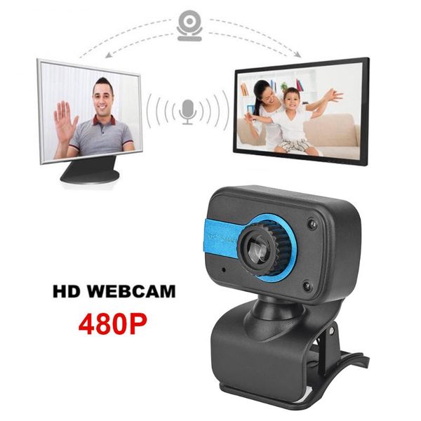 

webcams a7250b 480p hd usb webcam computer pc mic live video online led web camera