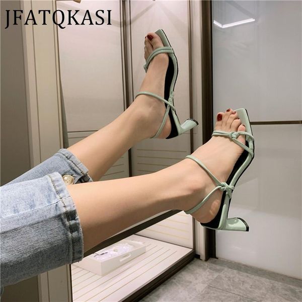 

dress shoes women summer sandals thick high heels all-match comfortable woman party brand fashion ladies 2021 style, Black