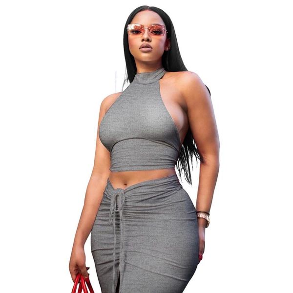 

swimsuit cover up kaftan dress beach outings 2021 bikini bathing suit summer women solid neck backless drawstring skirt women's swimwea, White;black