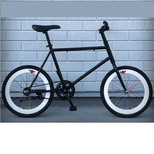 

highway double disc brakes 20 inch small wheel mini solid tire bicycle brake black