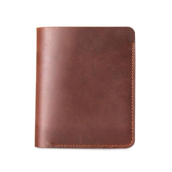 

wallets luxury leather designer mens wallet bifold business short handmade vintage male purse coin pouch cards mini, Red;black