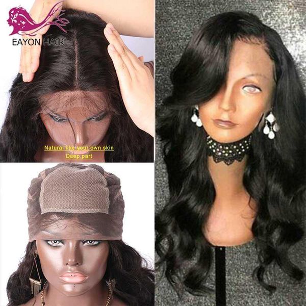

5*4.5 silk base full lace human hair wigs with baby pre plucked straight brazilian remy wig for women1, Black;brown