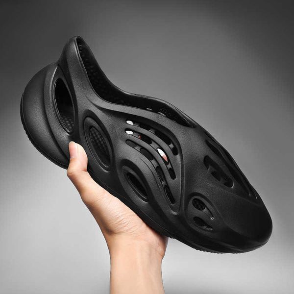 

coconut hole shoes, fashionable sandals, father shoes, summer men's shoes, 2020 new sports couple slippers, beach shoes ysj, Black