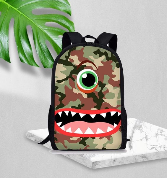 

bags backpack schoolbag for primary school students men and women go out mountaineering tourism creative plus, Black;red