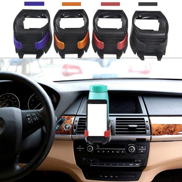 

phone holder practical auto car truck vehicle air condition vent outlet can drinking water bottle coffee cup mount stand cell mounts & holde