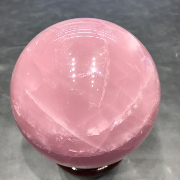

decorative objects & figurines natural rose quartz ball crystal healing gem