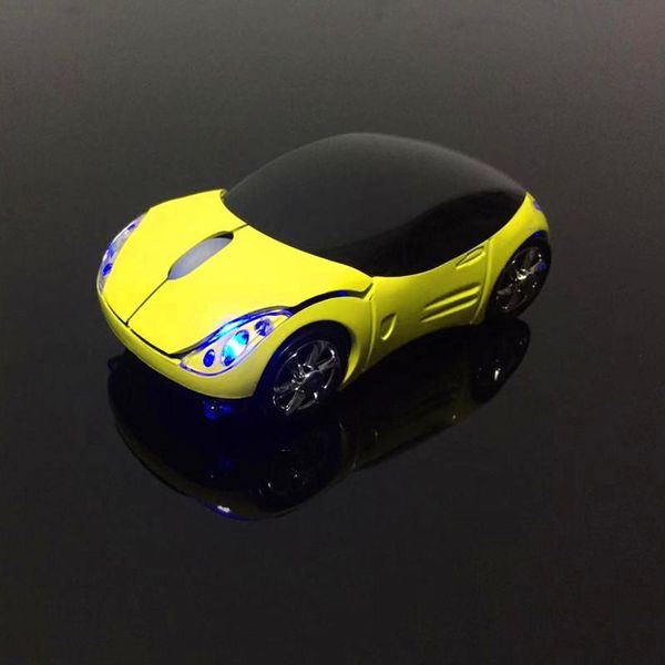

car pattern, wireless mouse, ultra-thin, mini glowing cartoon, poelectric support ergonomic office notebook mice