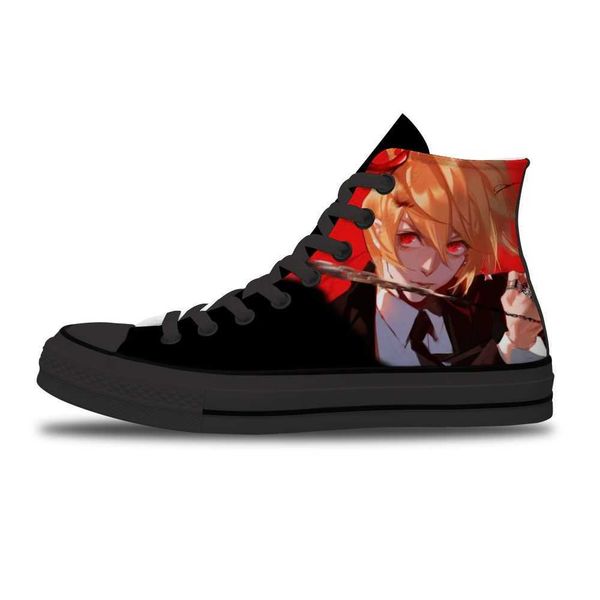 

hunter x hunter japanese cartoon anime diy customized sport non-slip leisure shoe for man trend sports shoes