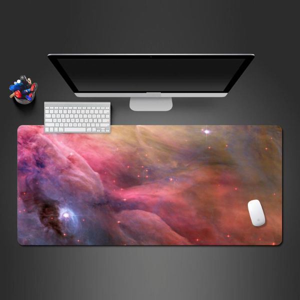 

mouse pads & wrist rests beautiful colorful star art mousepad high-quality rubber pad pc computer players game accessories keyboard mats to