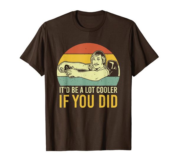 

it'd be a lot cooler if you did vintage gift retro shirt, White;black