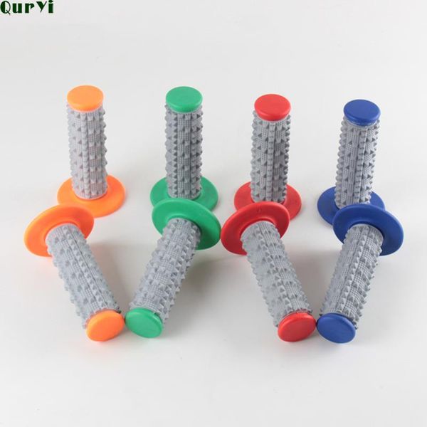 

handlebars tpe rubber soft 3d hand grips dirt bike motocross motorbike mx girps fit klx kxf 7/8" handlebar