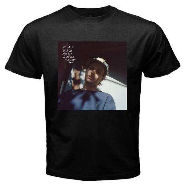 

mac demarco salad days men's black t-shirt size s to 3xl, White;black