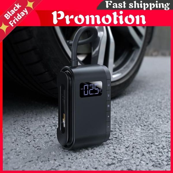 

inflatable pump car air compressor 4000mah battery tire inflator protable electric digital auto tyre for motorcycle