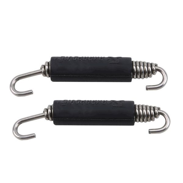 

motorcycle exhaust system 2 pieces stainless steel spring hooks universal for pipe motorbike repair parts