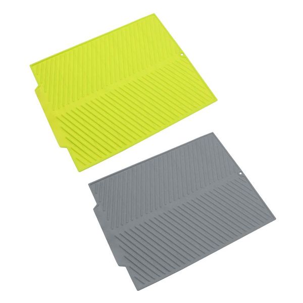 

mats & pads silicone large dish drying mat heat resistant tableware counter top