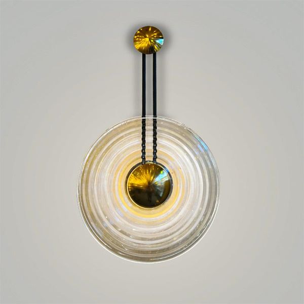 

wall lamp nordic glass simple modern el villa model room creative corridor aisle staircase