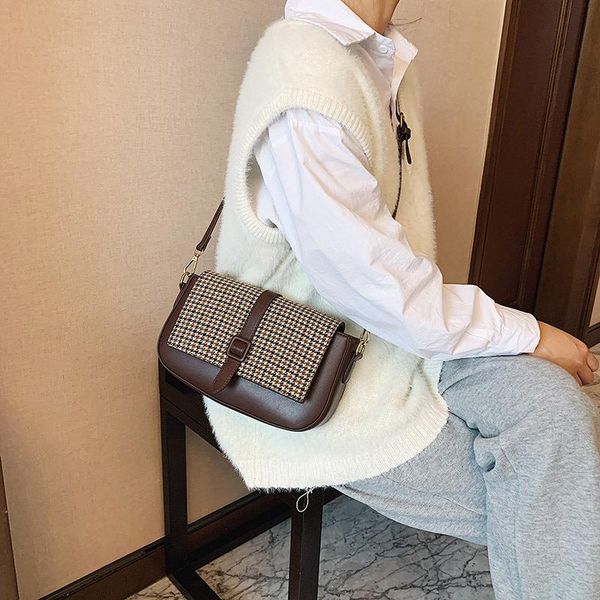 

new girls bag all-match version the of hit color one-shoulder square diagonal for small korean female lcwlh