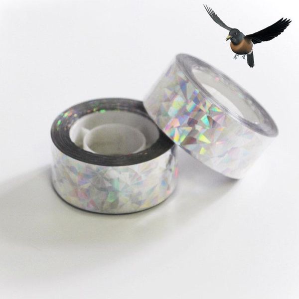 

party decoration 50m anti bird tape strong reflective scare audible repellent garden accessory pest control tapes repeller ribbon