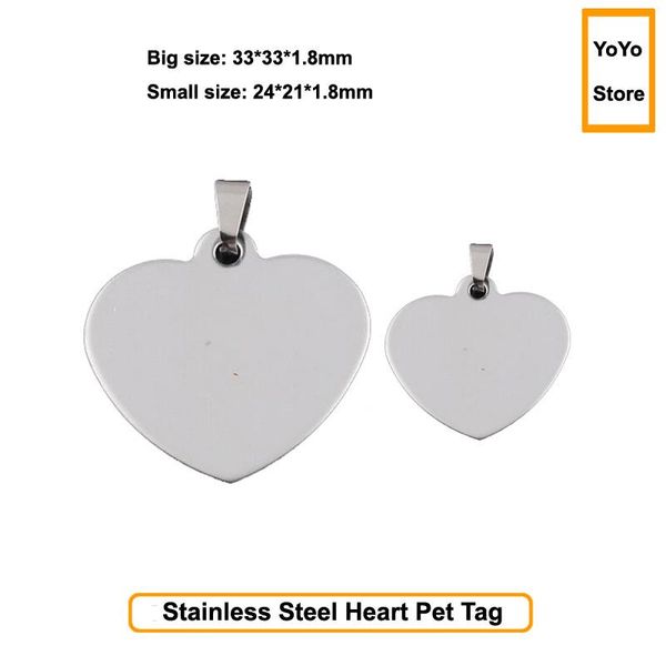 

dog tag,id card design heart shaped pet tag pendant charm name tags engraved,
