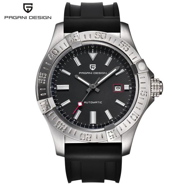 

casual fashion watch reloj hombre waterproof shockproof automatic mechanical watchs relogio masculino wristwatches, Slivery;brown