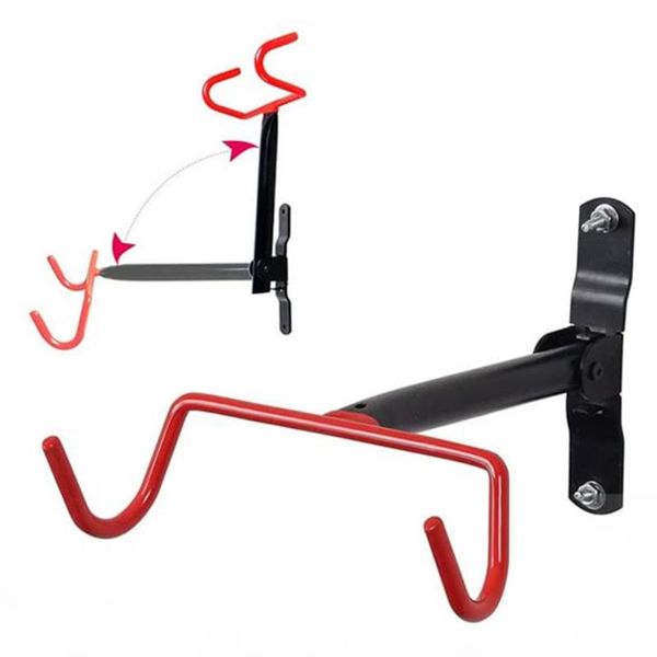 

hooks & rails bicycle storage rack wall mounted bike hanger hook solid steel hanging heavy duty mtb accessories