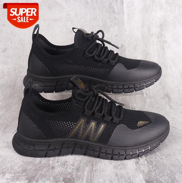 

men's flying woven breathable casual shoes #ub43