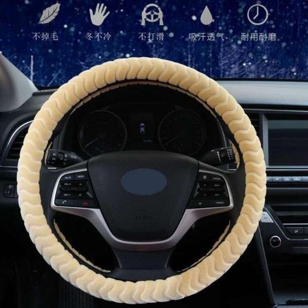 

steering wheel covers plush car cover for men and women in winter