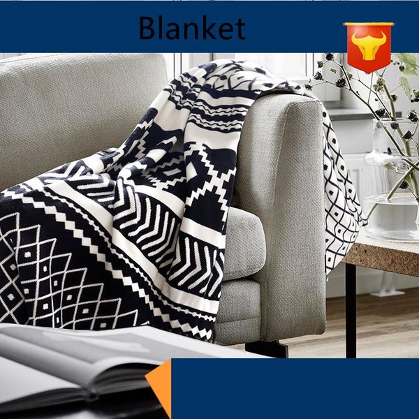 

blankets 130x180cm cotton european bed throw sofa bad travel winter super warm blanket mat nordic towel beds covers home textile