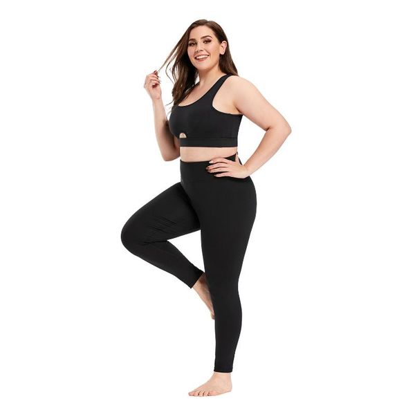 

cross border selling european and american large size yoga pants women's tights quick drying exercise elastic h outfits, White;red
