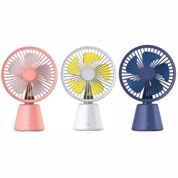 

electric fans portable table cooling fan usb rechargeable oscillating personal household student dormitory summer silent