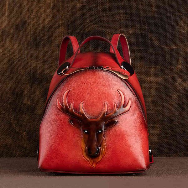 

Tiktok Live Baotou Kwai Skin, Hand Knit, Personalized Ladies' Backpack.