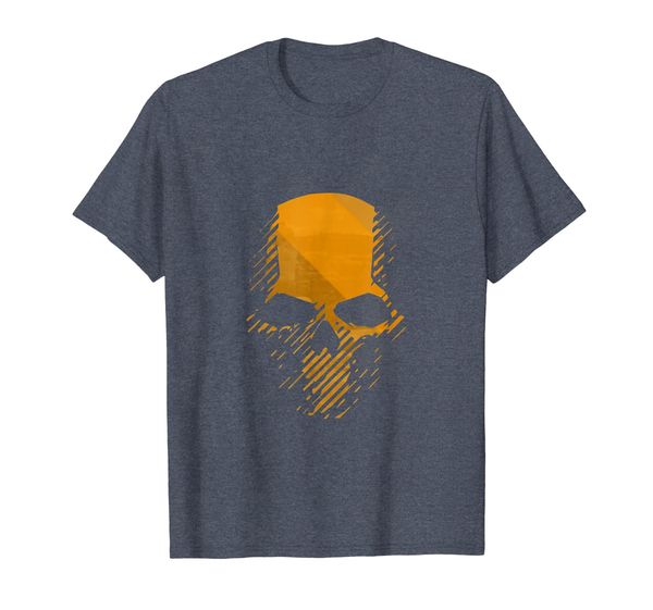 

ghost skull t-shirt men women, White;black
