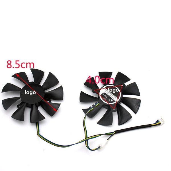 

fans & coolings 85mm for zotac gtx960 gtx1060 gtx1070 video card cooling fan 4pin pwm