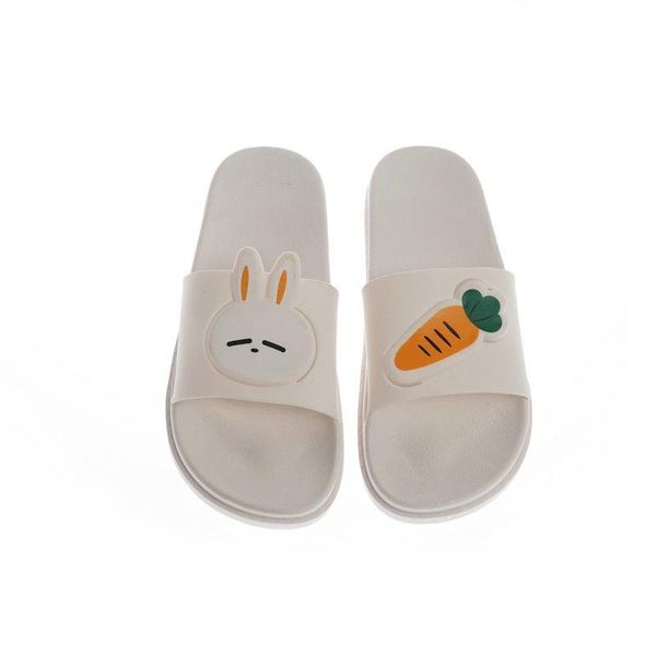 

casual women's slippers vamp animal appliques modification fashion open-toed outer wear home bathroom 2021, Black
