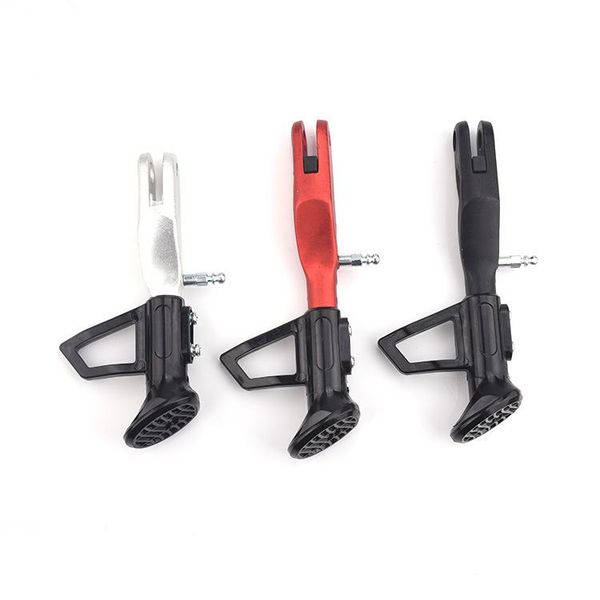 

other motorcycle parts adjustable height 16-18cm kickstands motor scooter modified foot bracket cnc aluminum alloy side stands 3 color