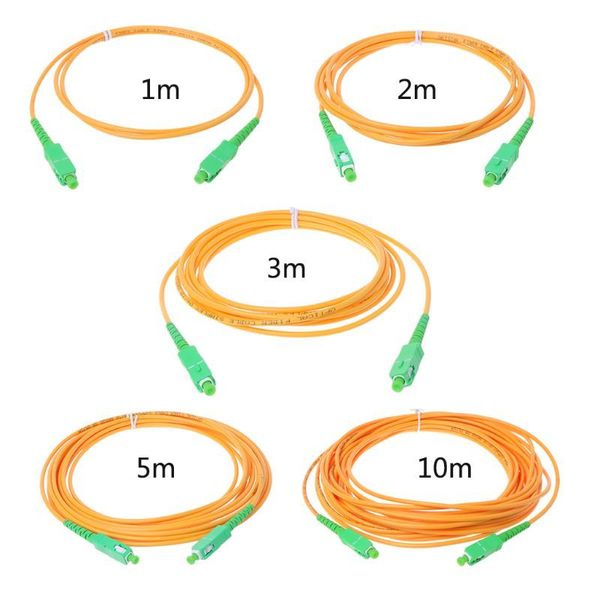

sc/apc-sc/apc-sm 3mm glass fibre jumper cable single mode extension patch cord