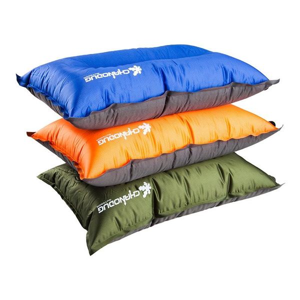 

outdoor pads automatic inflatable cushion pillow portable soft neck travel home office back