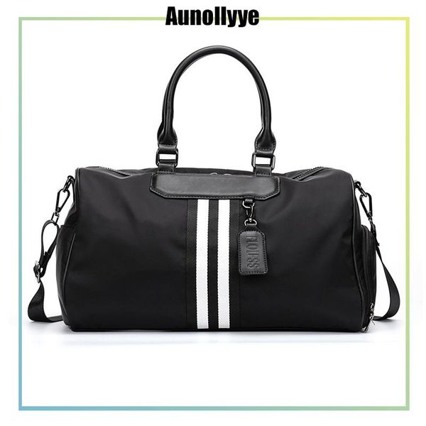 

men's luxury high-quality nylon travel handbags women's yoga fitness sports bag leisure large capacity waterproof luggage bags duf