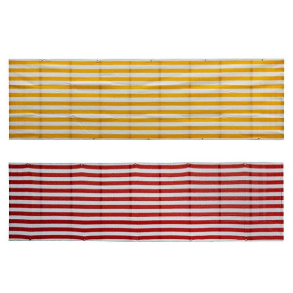 

shade 0.9*5m balcony fence sun protection waterproof privacy screen with rope buckle outdoor garden sunshade net courtyard
