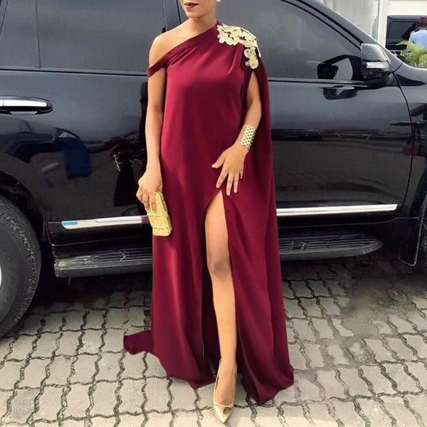 

casual dresses women dress 2021 vonda vintage solid color sleeveless embroidery long maxi bohemian sundress front fork party vestido, Black;gray