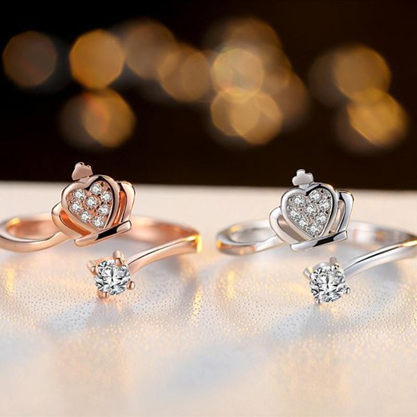 

wedding rings adjustable knitting loop crochet ring finger wear thimble yarn guides knitted accessories multi-style fashion, Slivery;golden